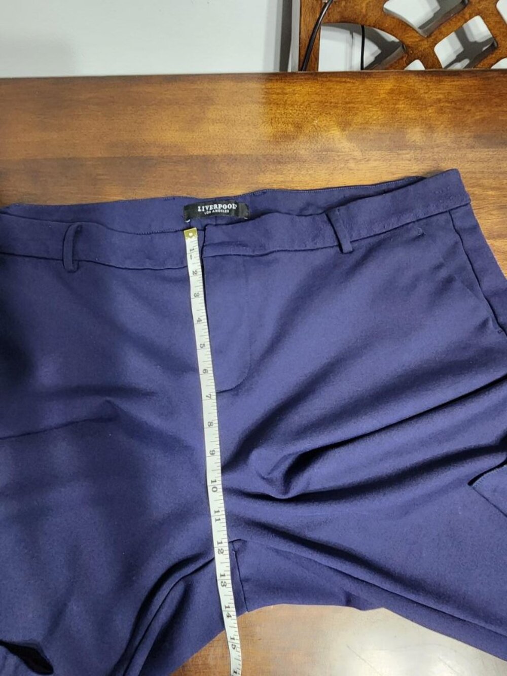 Liverpool Los Angeles Kelsey Navy Dress Pants Women’s size 24W - Picture 13 of 16